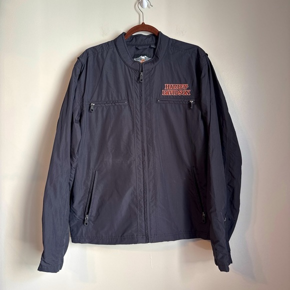 Harley-Davidson Burning Skull Casual Jacket - Picture 1 of 9